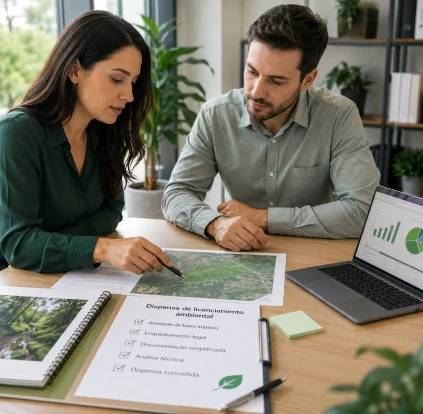 Dispensa de licenciamento ambiental