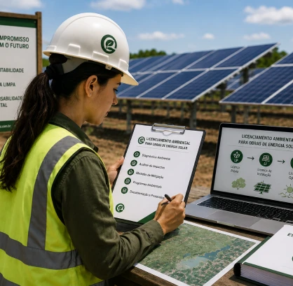 Licenciamento ambiental para obras de energia solar