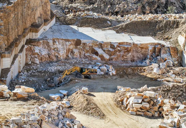 Extração de rochas ornamentais da Ênfase Consultoria Ambiental
