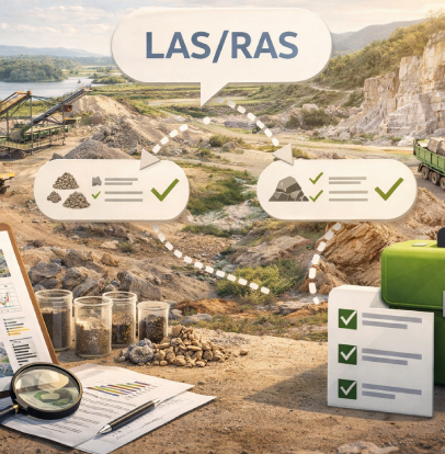 LAS/RAS para extração de areia, cascalho e rochas ornamentais da Ênfase Consultoria Ambiental